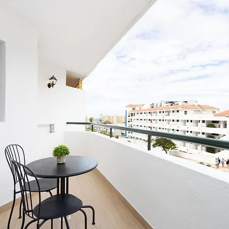 דירה Ocean View & Pool Cristianos Summerland לוס כריסטיאנוס